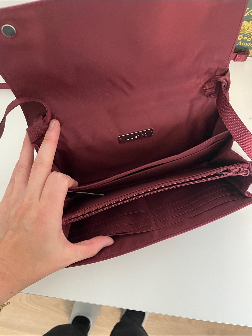 lululemon athletica Maroon Crossbody Wallet - Picture 3 of 3